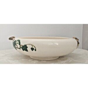 Metlox Pottery Poppy Trail California Ivy 11"X3" Round Vegetable Bottom Only